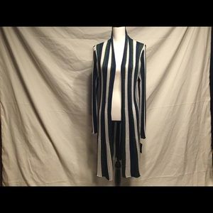 Long Duster Sweater Size M